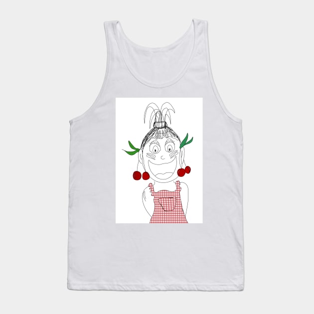 Summer laughing Tank Top by GribouilleTherapie